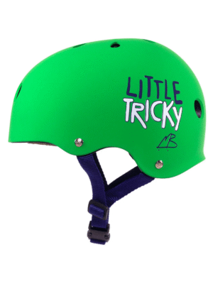 Casco Para Skate Little Tricky Edition Kids - JR Green