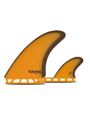 Quillas Futures Akila Fiberglass Twin Orange