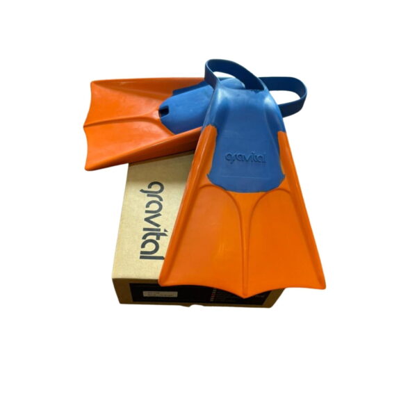 Aletas Para Bodyboard Gravital Orange Blue