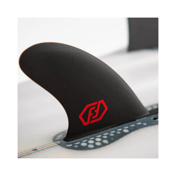 Quillas Twin Fin Black Akila 2+1 - Feather Fins