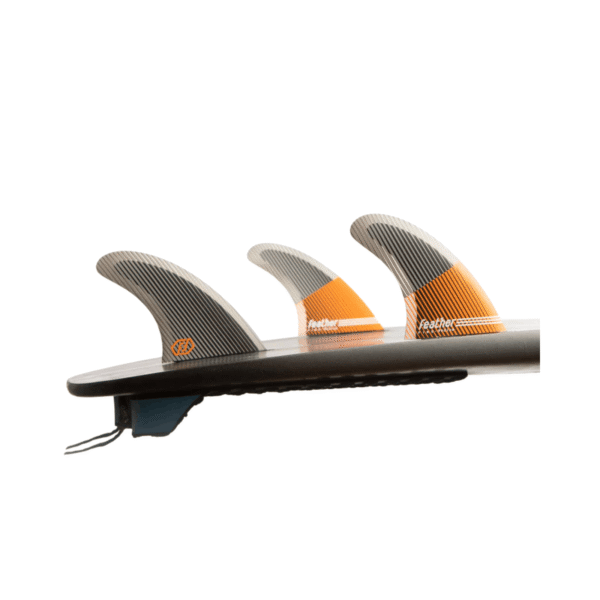 Quillas Ultralight Black Hexa Core HC Orange FS2 - Feather Fins