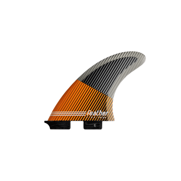 Quillas Ultralight Black Hexa Core HC Orange FS2 - Feather Fins