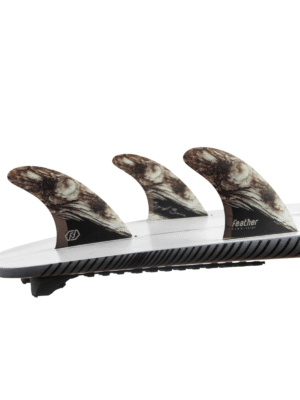 Quillas FS2 Bugarski Shaper Series Burn Wood – Feather Fins