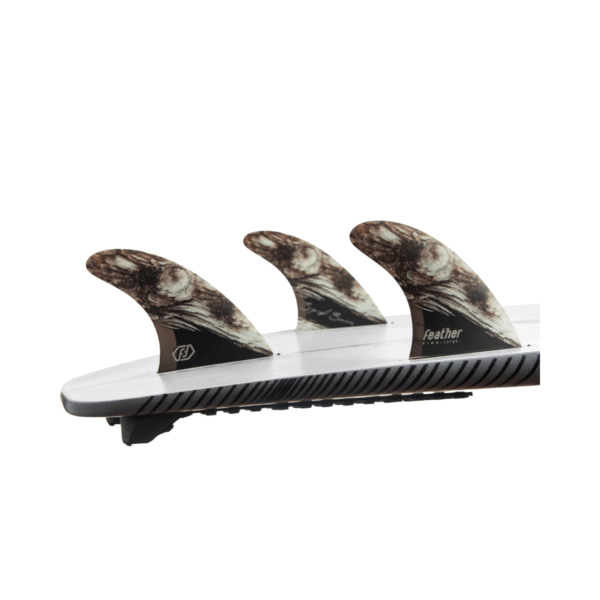 Quillas FS2 Bugarski Shaper Series Burn Wood – Feather Fins