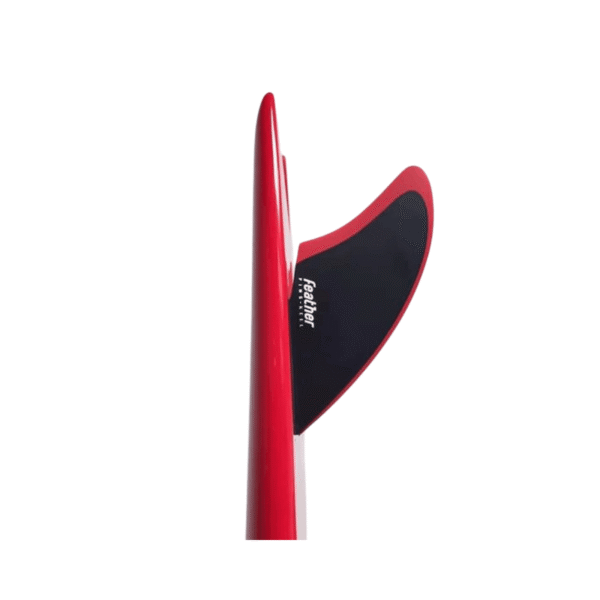 Quillas Twin Keel FS2 Black/Red - Feather Fins