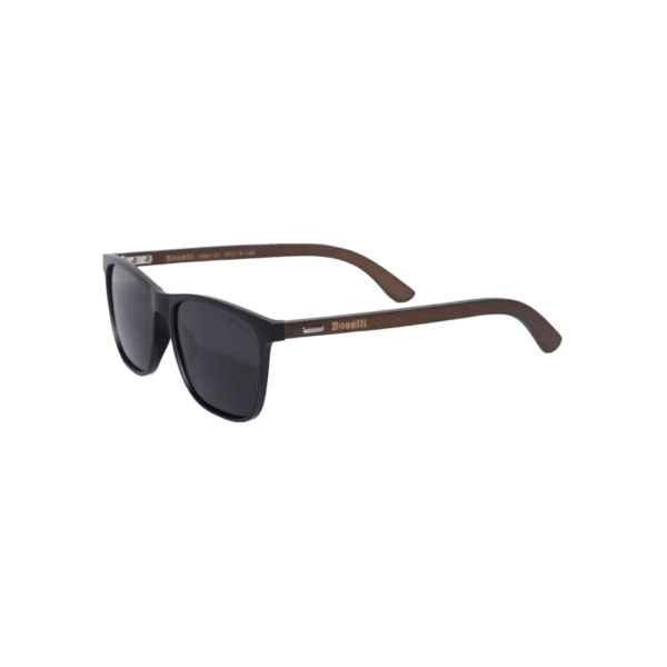 Lentes De Sol Boselli Polarizados Unisex Blk/Wood