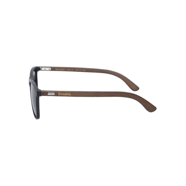 Lentes De Sol Boselli Polarizados Unisex Blk/Wood