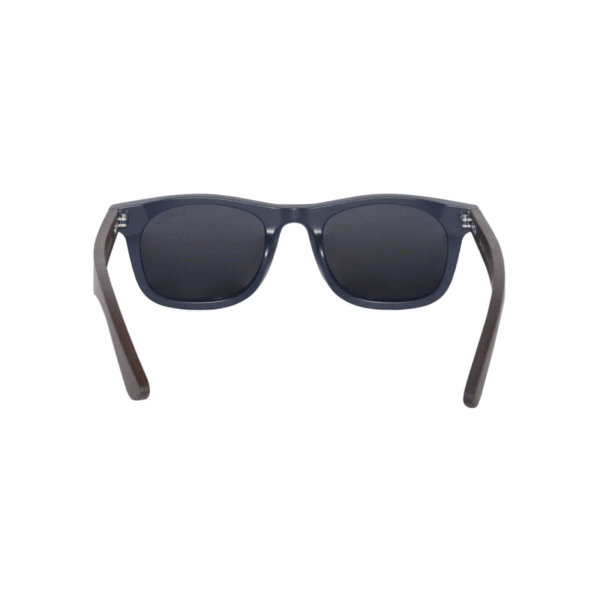 Lentes De Sol Boselli Polarizado Unisex Blue/Wood