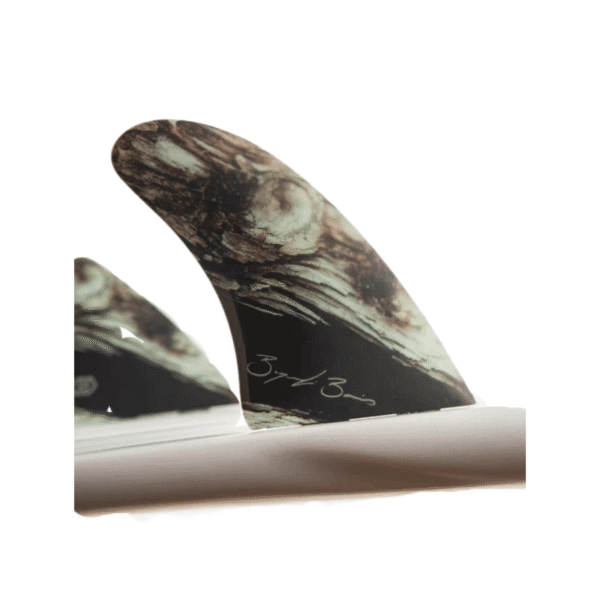 Quilla Bugarski Modern Burn Wood - Feather Fins