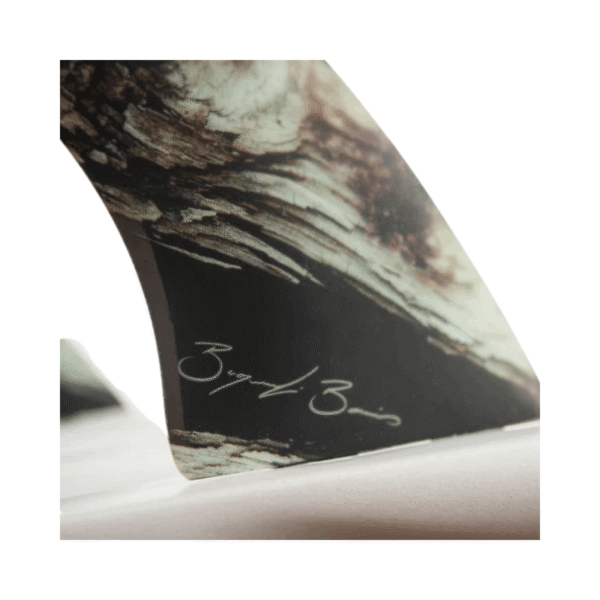 Quilla Bugarski Modern Burn Wood - Feather Fins