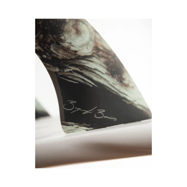 Quillas Twin Future Bugarski Modern Burn Wood - Feather Fins