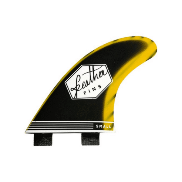 Quilla FS2 Fiberglass Black/Yellow - Feather Fins
