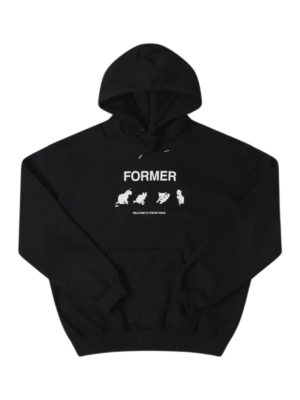 Hoodie Former Kitty Litter Black