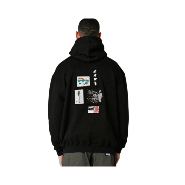 Hoodie Former Clippingz FZ ZIP Black