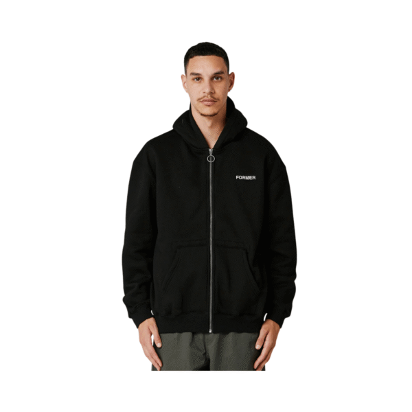Hoodie Former Clippingz FZ ZIP Black