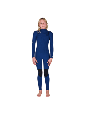 Wetsuit Sisstrevolution Niña Youth 7 Seas Chest Zip Full Blue