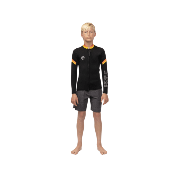 Jacket Para Niño Vissla 7 seas Raditure 2 MM Front Zip