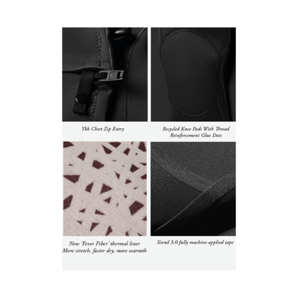 Wetsuit Vissla 7 Seas 3.2 MM Full Chest Zip
