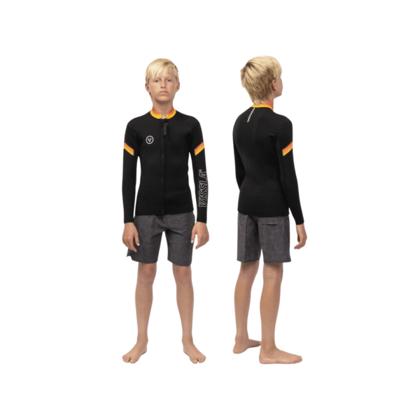 Jacket Para Niño Vissla 7 seas Raditure 2 MM Front Zip