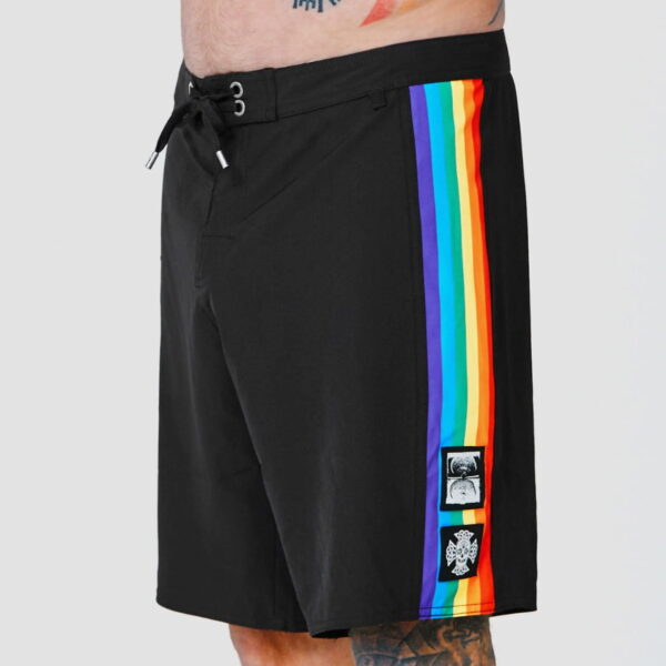 Ropa De Baño Hombre Former Hoy Warrior 18.5" Trunk Black Multi
