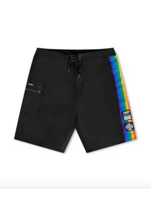 Ropa De Baño Hombre Former Hoy Warrior 18.5" Trunk Black Multi