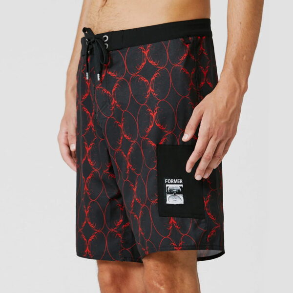 Ropa de Baño Hombre Former Dane Coil 18.5" Black Blood