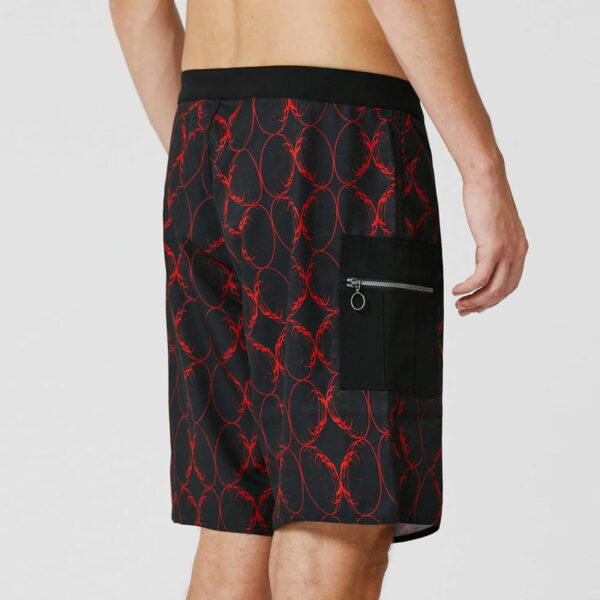 Ropa de Baño Hombre Former Dane Coil 18.5" Black Blood