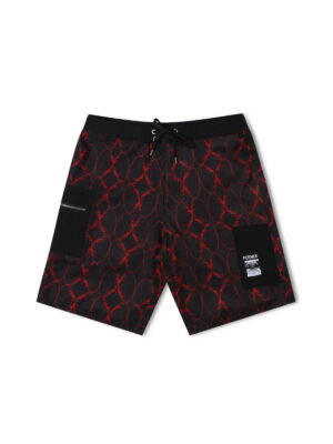 Ropa de Baño Hombre Former Dane Coil 18.5" Black Blood