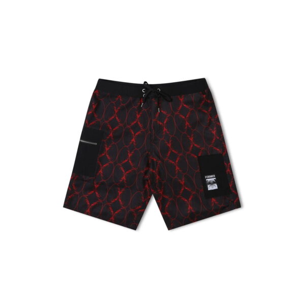 Ropa de Baño Hombre Former Dane Coil 18.5" Black Blood