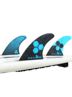 Quilla FCS II Al Merrick Tri Fin Set Cyan