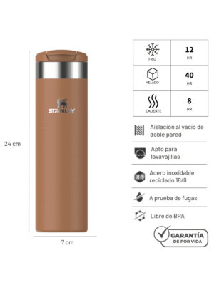Botella Transit Aerolight Mug Toast