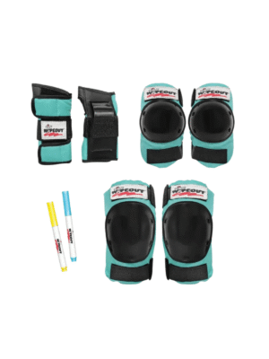 Kit De Protección Wipeout 3 Pack Kids Teal