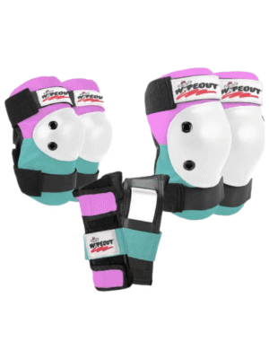 Kit De Protección Wipeout 3 Pack Kids Pink Teal