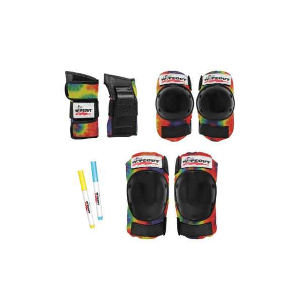 Kit De Protección Wipeout 3 Pack Kids Tie Dye