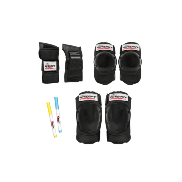 Kit De Protección Wipeout 3 Pack Kids Black