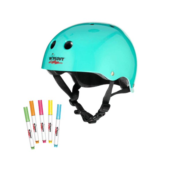 Casco Dry Erase Wipeout Kids Teal Blue