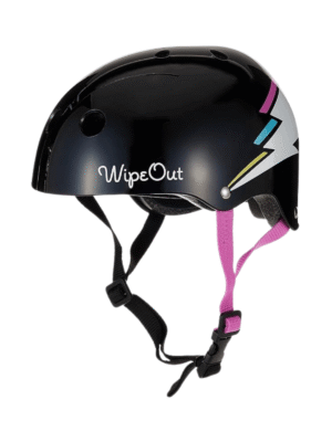 Casco Dry Erase Wipeout Kids Teal Black Bolt
