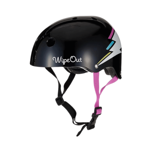 Casco Dry Erase Wipeout Kids Teal Black Bolt