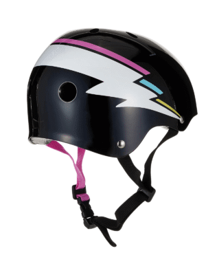 Casco Dry Erase Wipeout Kids Teal Black Bolt