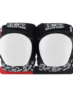 Rodilleras Black/White Pro Knee 187 Killer Pad
