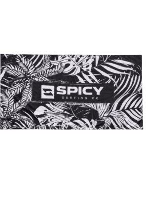Toalla Spicy Microfibra Black White