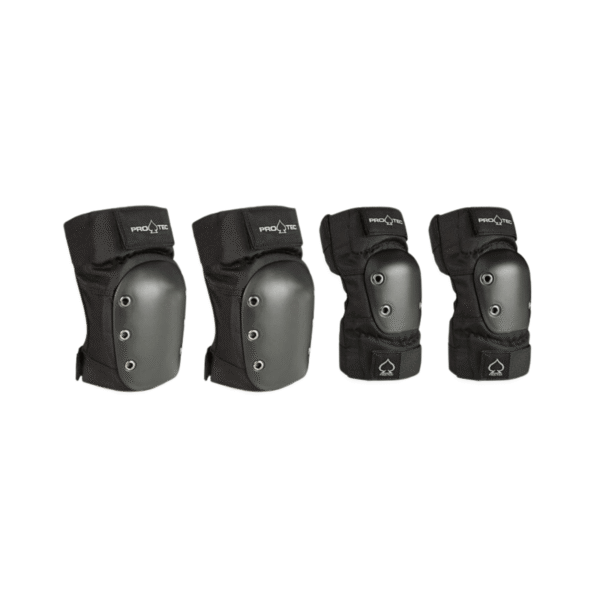 Set De Protecciones Rodilleras y Coderas Pro - Tec