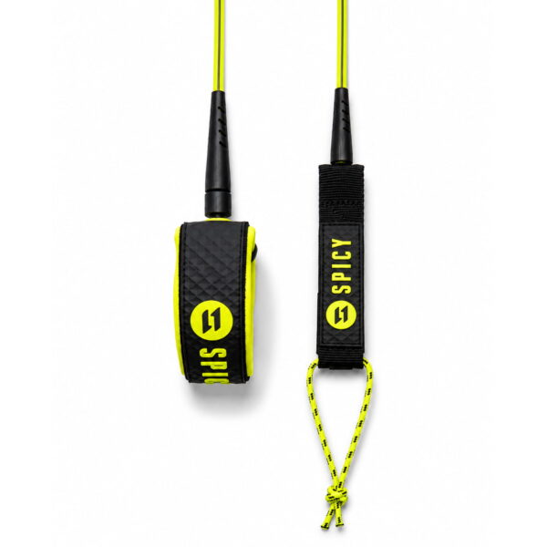 Leash Spicy Grom 5' - 6 mm Acid Black