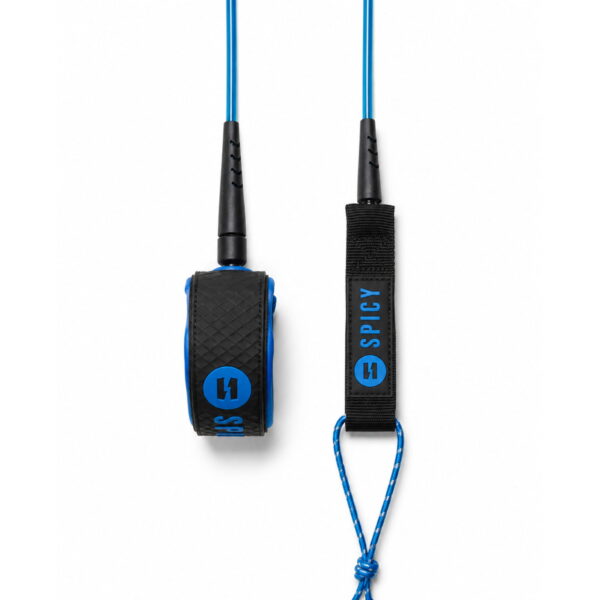 Leash Spicy Grom 5' - 6 mm Blue