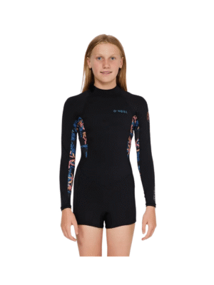 Wetsuit Spring Girls Bahia BZ LS MID 2MM - O´Neill